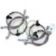 Flexibles de acero lineas de freno Russell / Civic - CRX 88-91