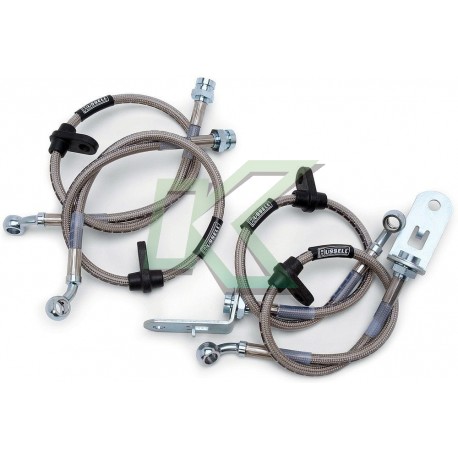 Flexibles de acero lineas de freno Russell / Civic - CRX 88-91