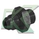 Niple Summit Para Union De Lineas De Combustible /6an A 6an (o Ring) Azul