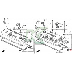 Sello de bujia original HONDA / Serie D D16a SOHC