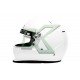 Casco de piloto RaceQuip Pro15 / Talla M - Blanco