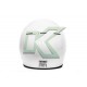 Casco de piloto RaceQuip Pro15 / Talla L - Blanco