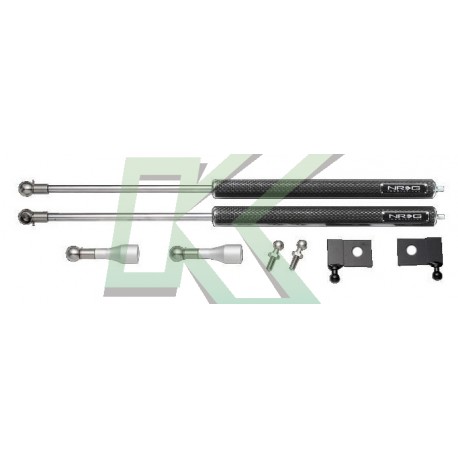Soportes Nr-G Para Capot De Carbono / Civic 92-95