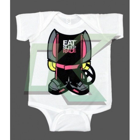 Infant One Piece Racer / Pink