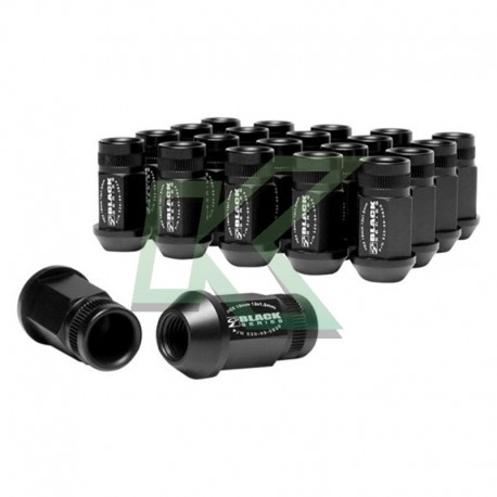 Tuercas de rueda Skunk2 12 X 1.5 - Negro / 16 Unidades