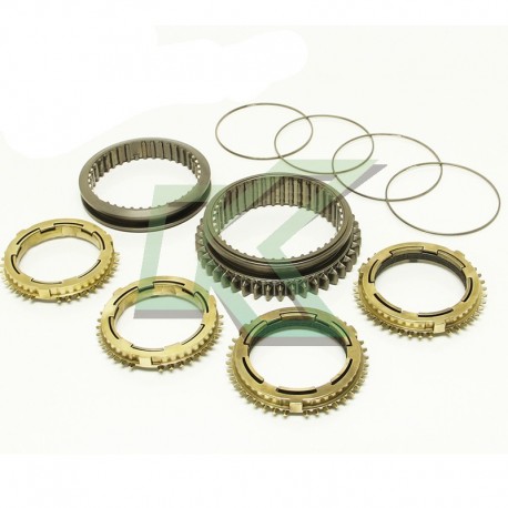 Kit sincronizadores carbono 1 - 4  / K20 TYPE R - 6 marchas