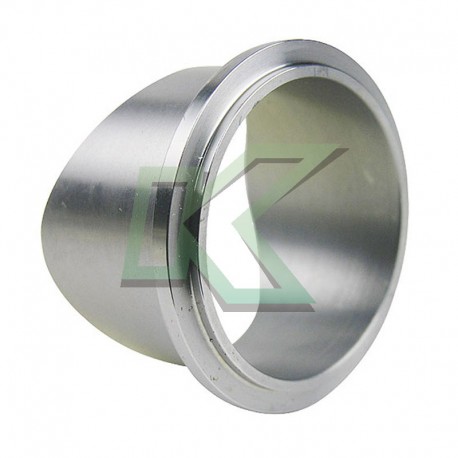 Flange aluminio para blow off TIAL 50mm / tubo 2.5"