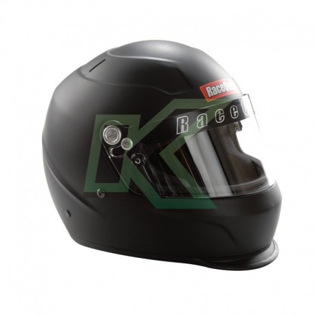 Casco de piloto RACEQUIP pro15 / talla L - negro mate