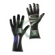 Guantes de piloto ignifugo OMP - SPORT / XL Negro-Azul