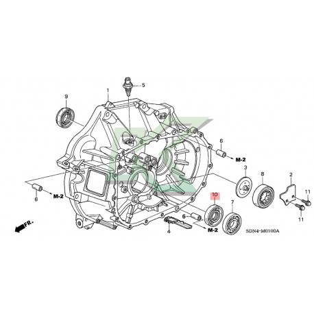 Reten de palier original Honda (28x43x7) / Serie K