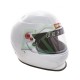 Casco de piloto RACEQUIP PRO20 / Talla L - Blanco