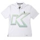 Polera cuello polo  - OMP RACING SPIRIT / Blanca - Talla  M